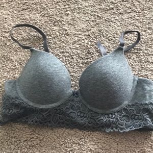 FINAL 🔥34a grey lace bra